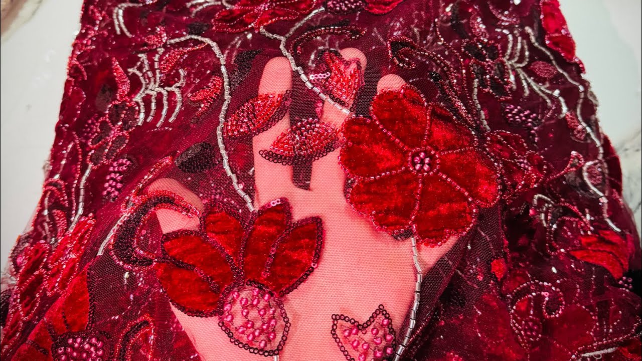 Bismillah Fabrics New Turkish cut Dana velvet flowers COD available #wholesaleclothing #weddingdress