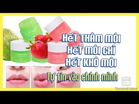 Mặt nạ ngủ dành cho môi | Tẩy tế bào chết cho môi.