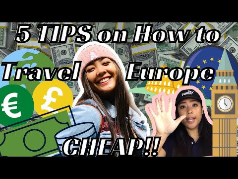 TRAVEL Europe CHEAP following 5 TIPS | HOW TO TRAVEL CHEAP | aMAEzing TVL