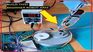 Build Your Own 5-Axis Arduino Robot Arm | Beginner Friendly Tutorial