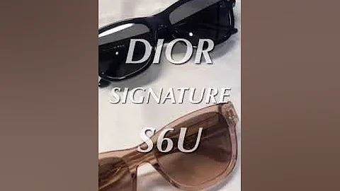 แว่นกันแดด DIOR Signature S9U ออกสีใหม่ น่ารักมากกก 🤩💖#dior #moshioptic