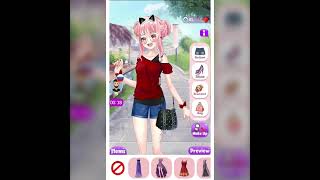 Anime Dress Up Queen Game for Girls || Ad 2 - 1200x1200 screenshot 5