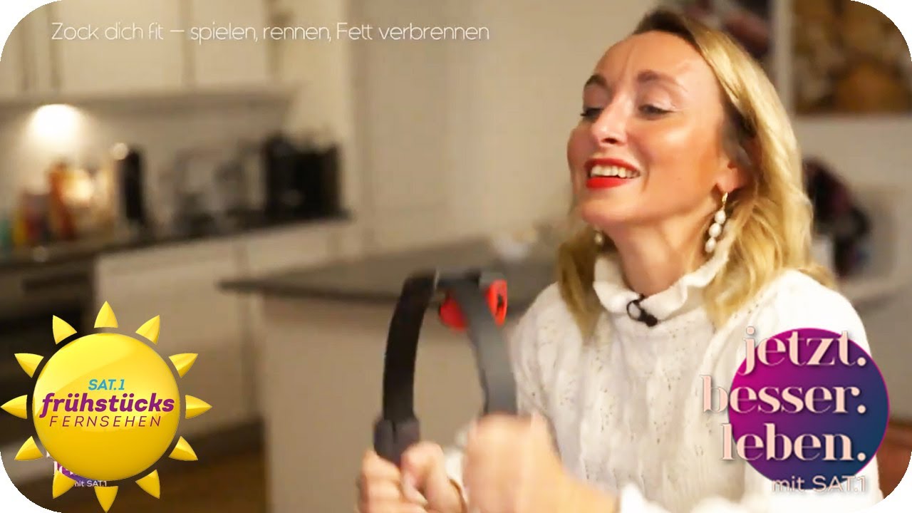 Jetzt. Besser. Leben. Mit Sat.1 Folge 3 Fitness Games im Test: Tanzen, Zombies oder Weltall-Abenteuer? | JETZT