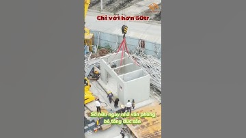 Chỉ hơn 60tr cho module nhà văn phòng có WC khép kín