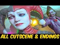 Injustice 2 All Harley Quinn Cutscenes & Ending 4k Ultra HD 2160p