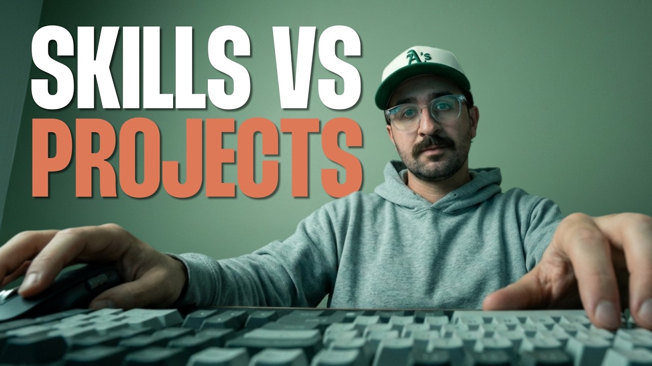 Claude SKILLS vs PROJECTS Clearly Explained (& how to combine them properly)
