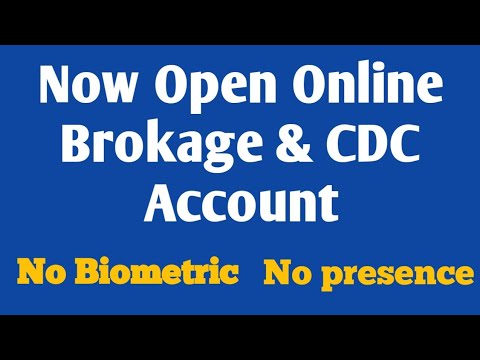 Open Online Brokage Trading & CDC Account