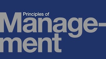 Video 6 - Principles of Management Course