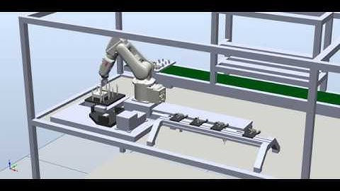 RobotStudio - Assembly line