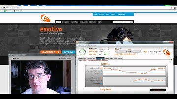 Emotiv Neuroheadset Demo Part 1