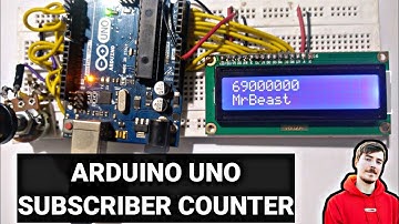 Arduino Uno YouTube Subscriber Counter