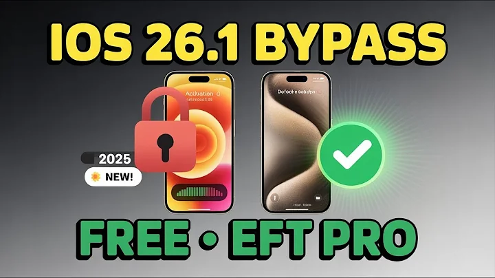 iPhone 15 iCloud Activation Lock Bypass iOS 26.1 FREE | EFT Pro Latest Method 2025