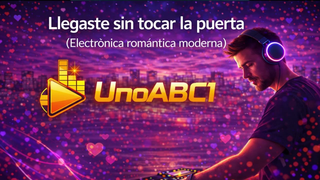 Llegaste sin tocar la puerta(Electrónica romántica moderna)