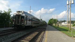 MARC Train 859 Passing Jessup with #27 and #8048.
