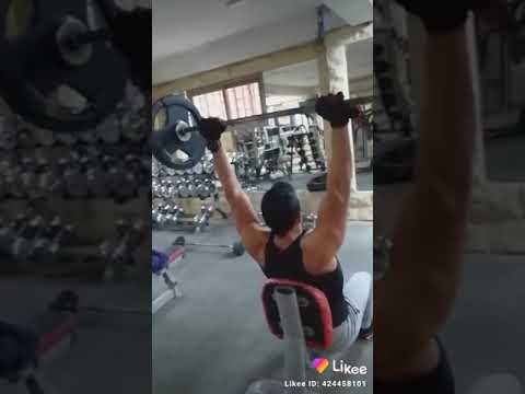 تمرينه كتف خلفى جالس