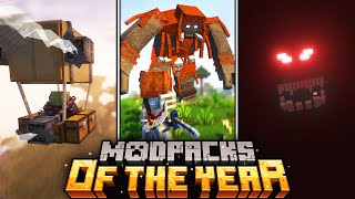 TOP 10 Minecraft ModPacks OF THE YEAR 2023  | Forge & Fabric