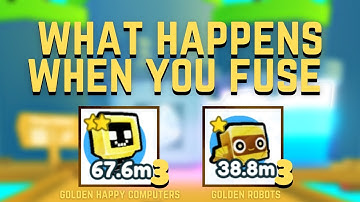 What happens when you fuse 3 Golden Happy Computers and 3 Golden Robots!? | Fusing Series #4
