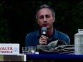 RS - UAPEP 2010, Rivalta Sostenibile incontra Marco Travaglio nel parco della Don Milani.