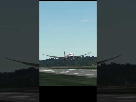 Butter landing at