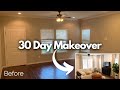 DIY EXTREME HOME MAKEOVER [30 Day Transformation!] / Kitchen, Living Room, Dining Room, Laundry Room