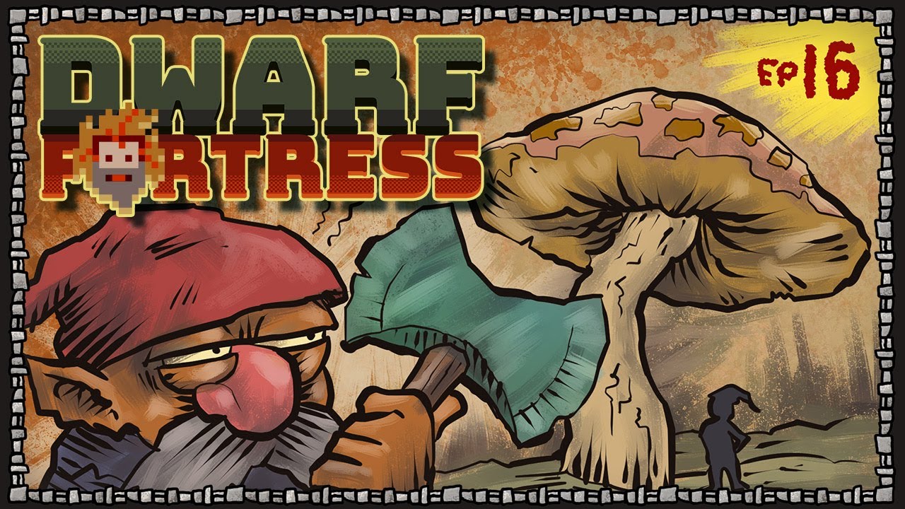 DWARF FORTRESS Steam ~ 16 Plump Helmets in the Caverns - YouTube