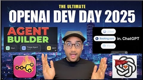 OpenAI Dev Day 2025: Agent Builder and Apps Inside ChatGPT Explained. #ai #openai #chatgpt