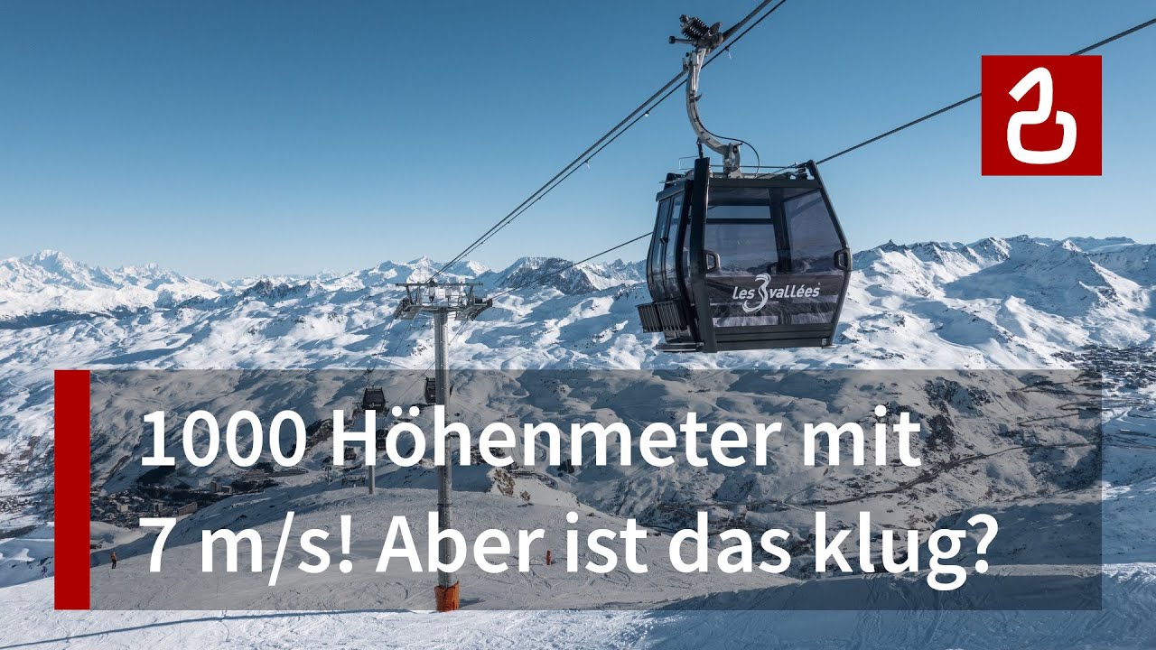 Was hat man sich dabei nur gedacht? Seilbahnen Les Menuires – Pointe de la Masse | 3 Vallées