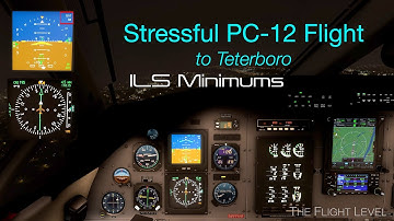 IMC Flight to Teterboro Airport- Full IFR Flight KISP to KTEB - ILS RWY 19 Landing Instructions- 4K