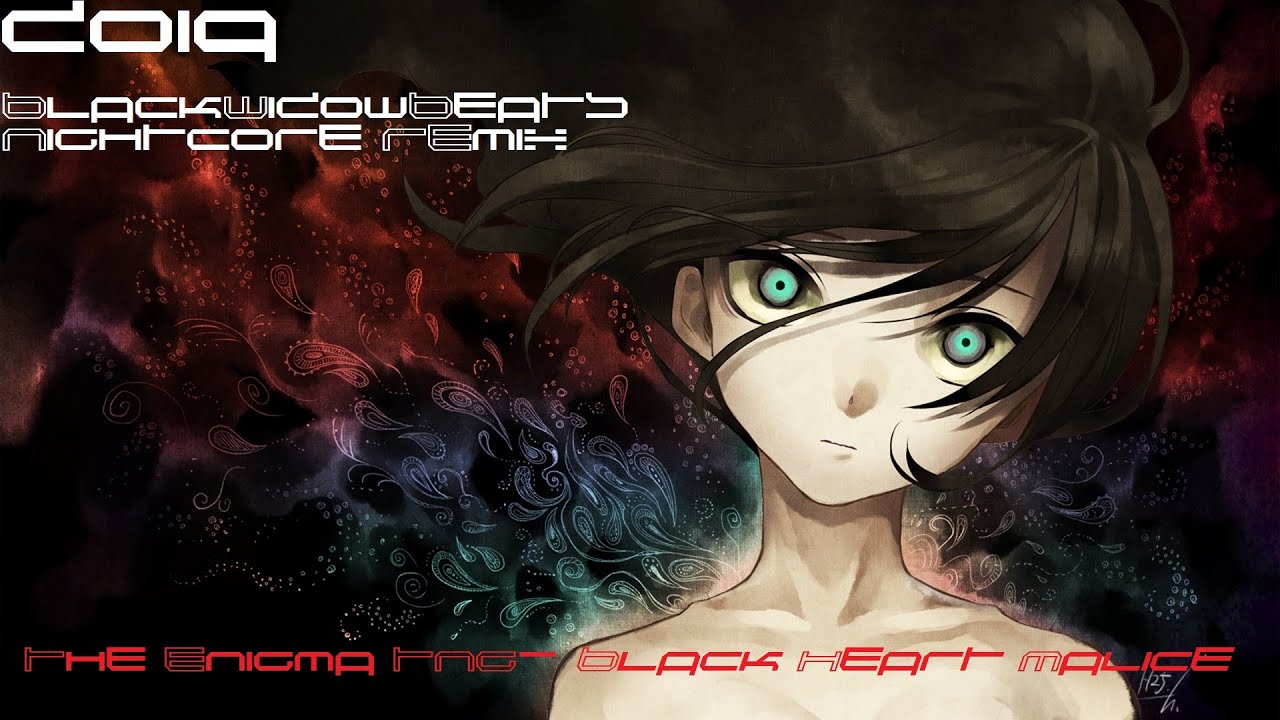 The Enigma TNG- Black Heart Malice [BlackWidowBeats Nightcore Remix]