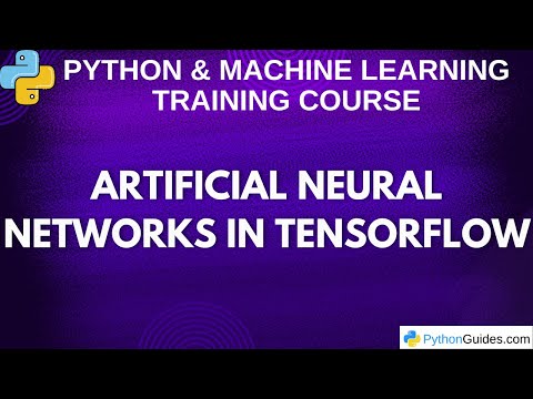 Artificial Neural Networks in TensorFlow