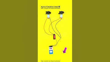 How To Connect Two DC Motors In Parallel With A Switch And HW 9V Battery Step By Step