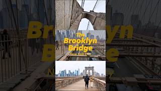 Let&#39;s walk across the Brooklyn Bridge!☀️😎