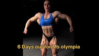 Paula Ranta за 6 дней до Ms. Olympia #msolympia #женскийбодибилдинг #женскийкультуризм screenshot 2