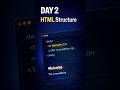Day 2 starts now 🚀 #coding #ai #learncoding #html #code #learning #codelearning #codingschool