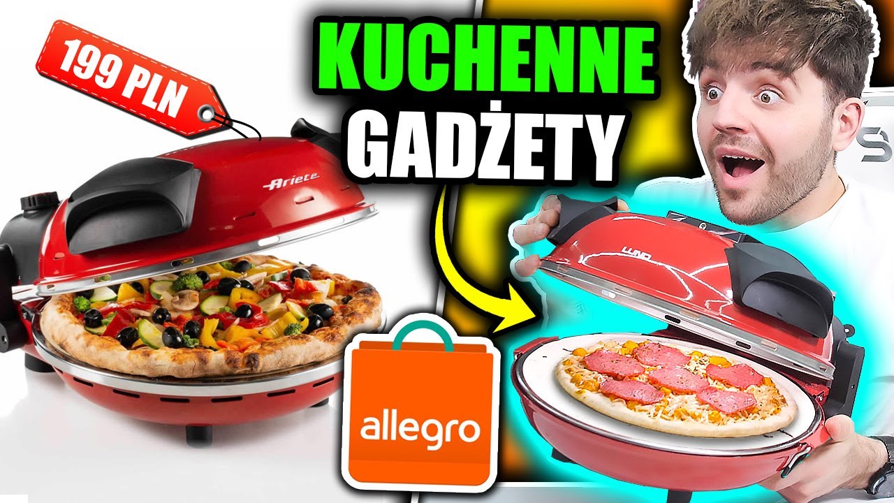 Najlepsze GADŻETY z ALLEGRO! *maszyna do pizzy*