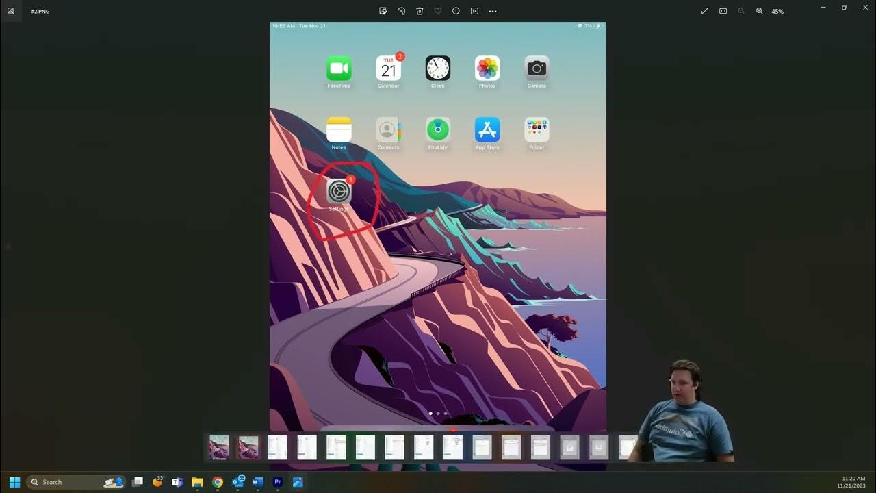 Adding email to ipad youtube