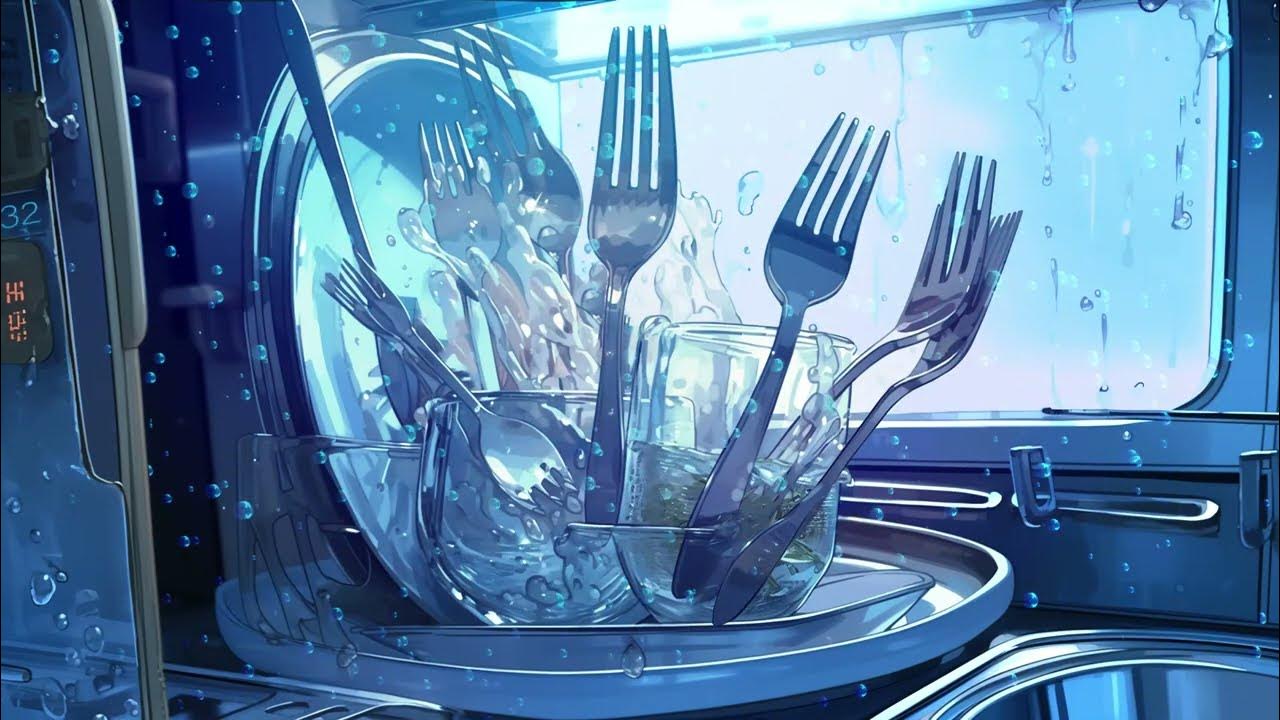 Bubble Dishwasher cleaning white noise for sleeping and soothing YouTube