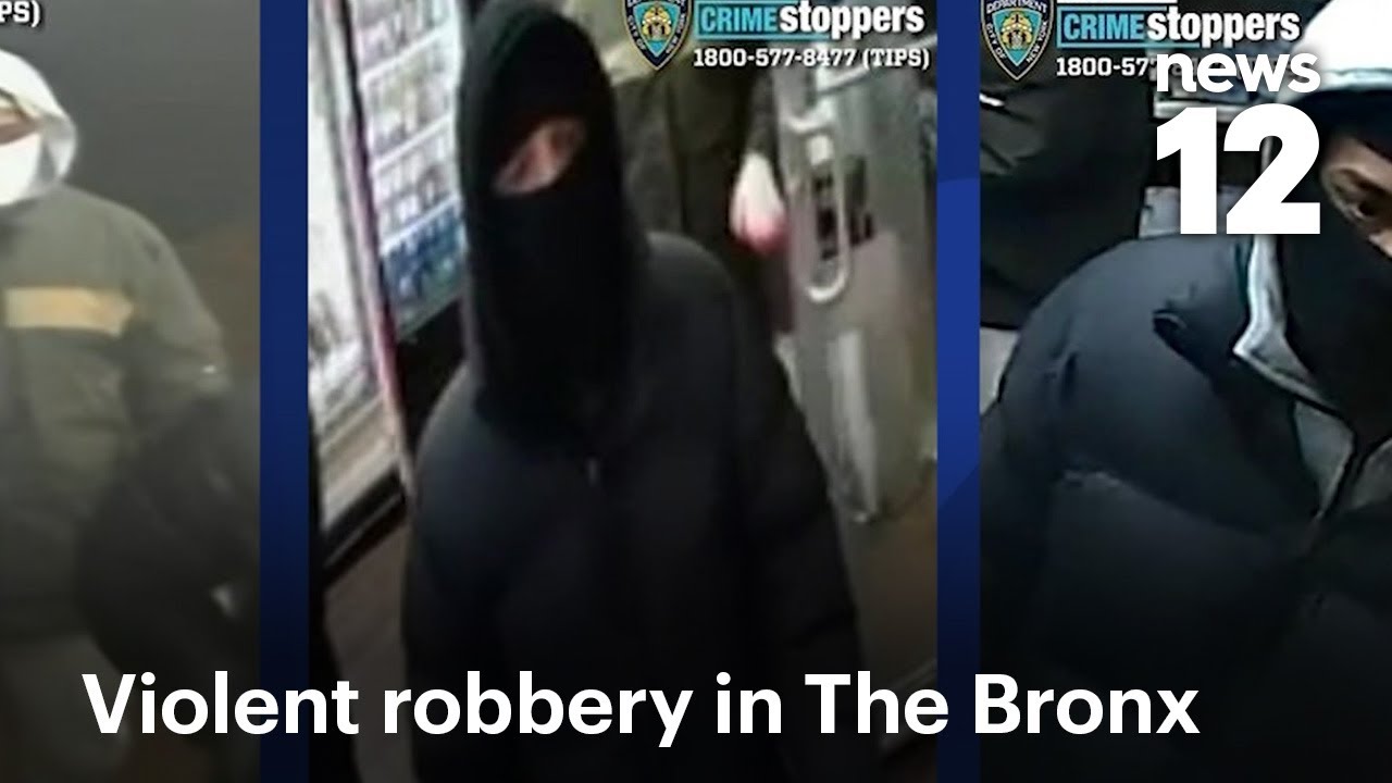 3 people on the run after violent store robbery in The Bronx | News 12 ...
