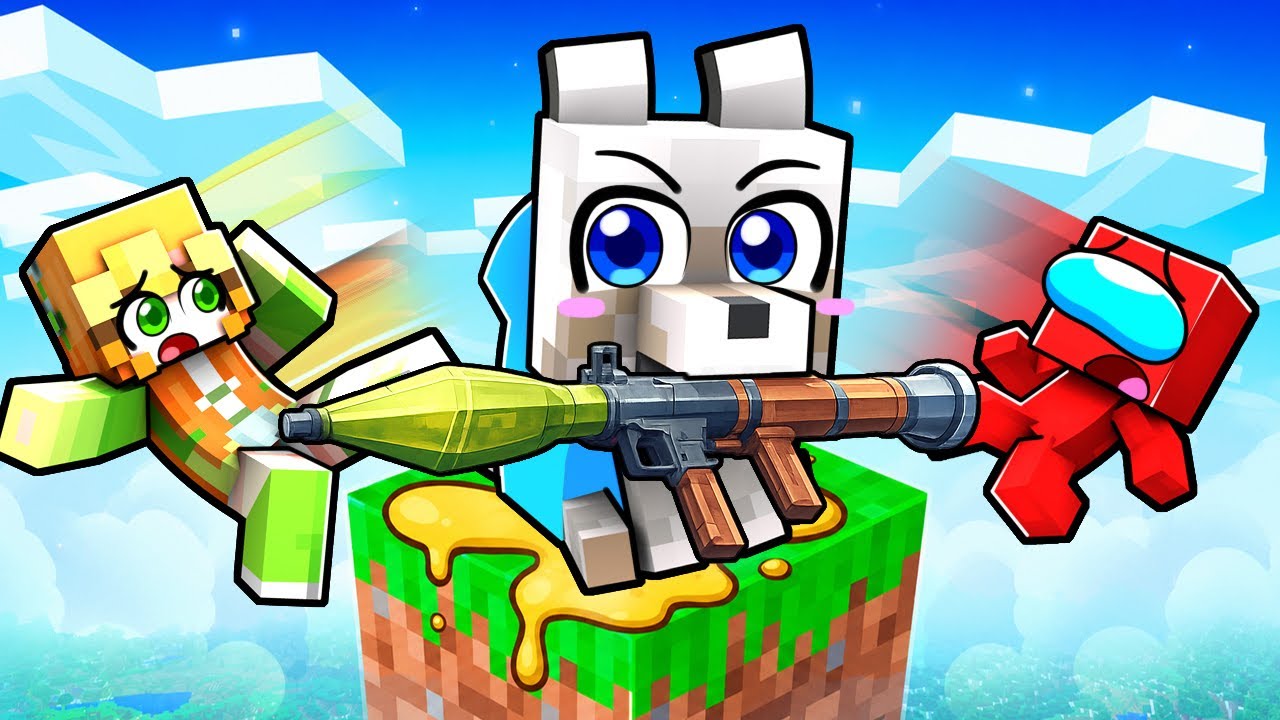 Me Hice pasar por UN PERRO BEBÉ con ARMAS REALES en Un BLOQUE!