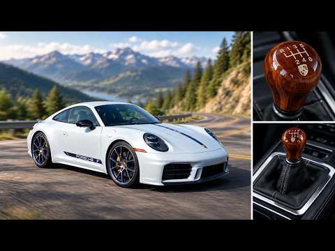 2026 Porsche 911 Carerra T: POV Start Up, Test Drive, Walkaround and Review