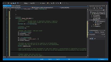 #CodigoEnCorto 3 Llenar un DataGridView manualmente - Fill a DataGridView manually