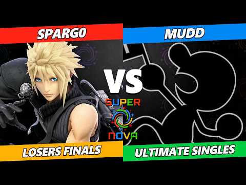 Supernova 2026 LOSERS FINALS - Spargo (Cloud) Vs. mudd (Mr. Game & Watch) Smash Ultimate - SSBU