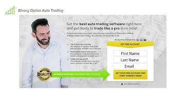 Best Binary Options Auto Trading Robot Binary Options Robots