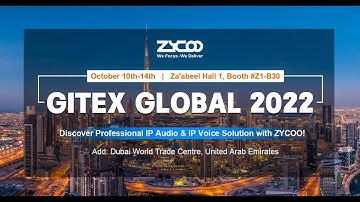 Zycoo in Dubai | GITEX GLOBAL 2022