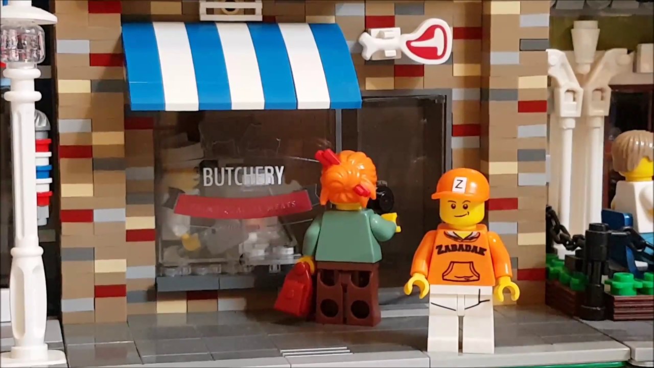 #lego city #lego butchery #lego modular #lego custom #lego zabadakTHIS VIDE...