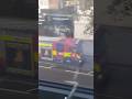 London fire brigade E211 Pump Ladder responding #lfb #firetruck #london #lewisham