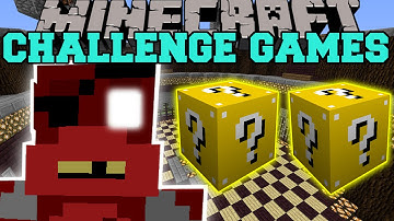 Minecraft: FOXY CHALLENGE GAMES - Lucky Block Mod - Modded Mini-Game