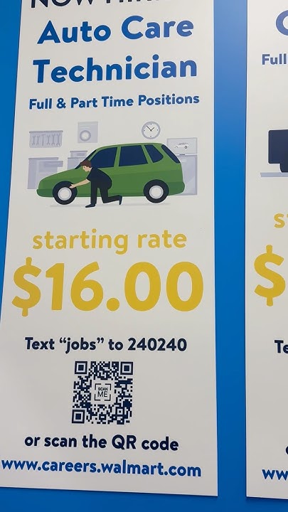 Walmart Automotive Technician Requirements Is This Good Pay For A Walmart Auto Technician #mechanic - YouTube