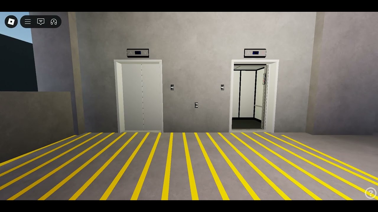 Elegant 1990s Montgomery Traction Elevators at Bluegrass Center in North Elkington