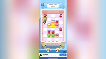Seat Jam 3d Level 154 Solution Walkthrough 